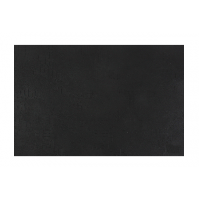 Placemat 30x45cm lederlook zwart