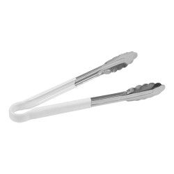 Serveertang 25cm wit