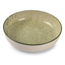 Diep bord Ø18,5xh5cm groen...