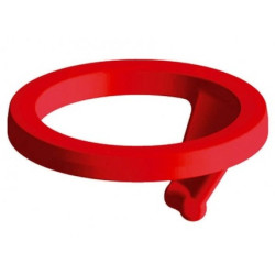Joint siphon espuma rouge