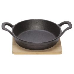 Plat en fonte Ø16cm sur...