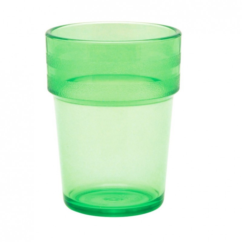 Gobelet empilable 20cl copolyester vert