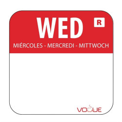 Voedseletiketten Woensdag -...