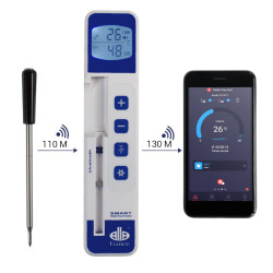 Thermometer met draadloos...