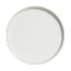 Assiette plate bord droit...