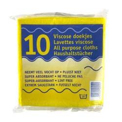Lavettes viscose