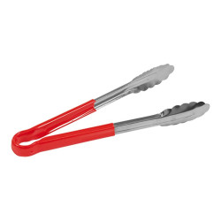 Pince de cuisine 25cm rouge