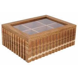 Boîte à thé 16x21xh7,7cm...