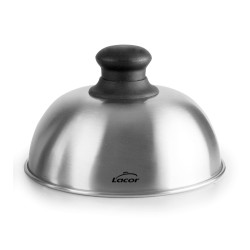 Hamburger deksel rvs Ø16cm...