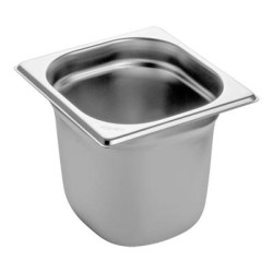 Bak GN 1/6 h15cm inox