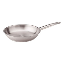 Braadpan Ø40cm roestvrijstaal