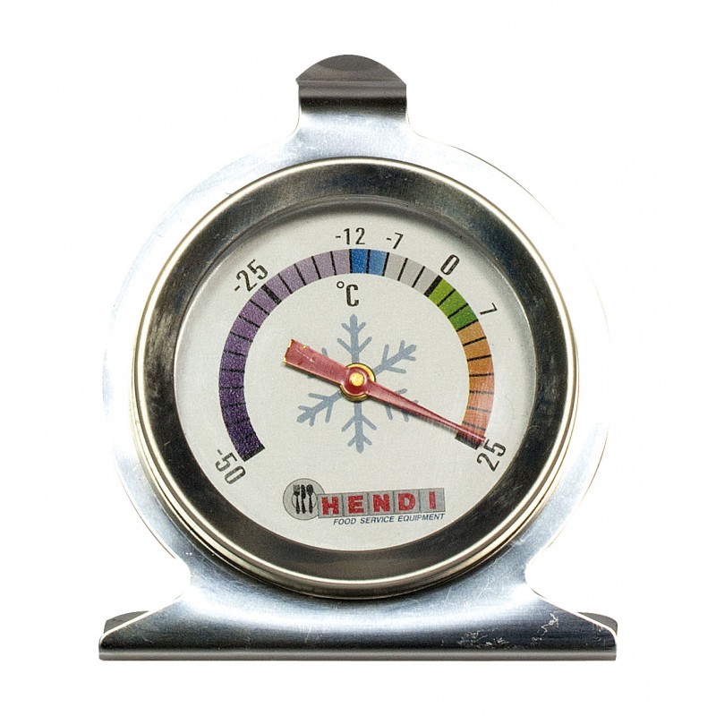 Thermomètre frigo inox -50°à 25°c