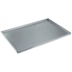 Plaque rectangulaire aluminium bord droit 60x40x3cm