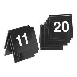 Tafelnummers (11-20) kunsstof