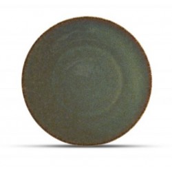 Assiette plate Ø21cm Green Cirro Bonbistro