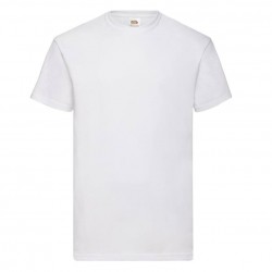 T-shirt wit XL 100% katoen