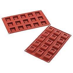 Moule silicone 15 cubes 35x35xh35mm