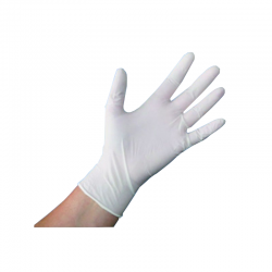 Latex handschoenen wit poedervrij (S) (100stk)