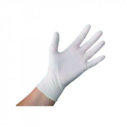 Latex handschoenen wit...