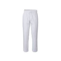 Pantalon de cuisine blanc L...