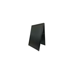 Stoepbord zwart hout H100 x...