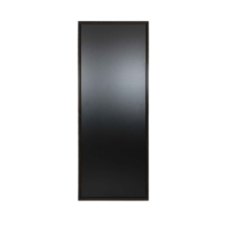Hangbord zwart hout 163 x 63cm