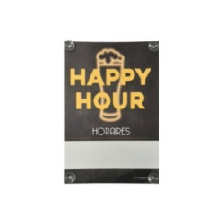 Hangbord "happy hour" 60 x...